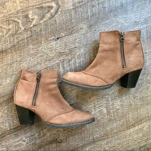 Topshop leather booties